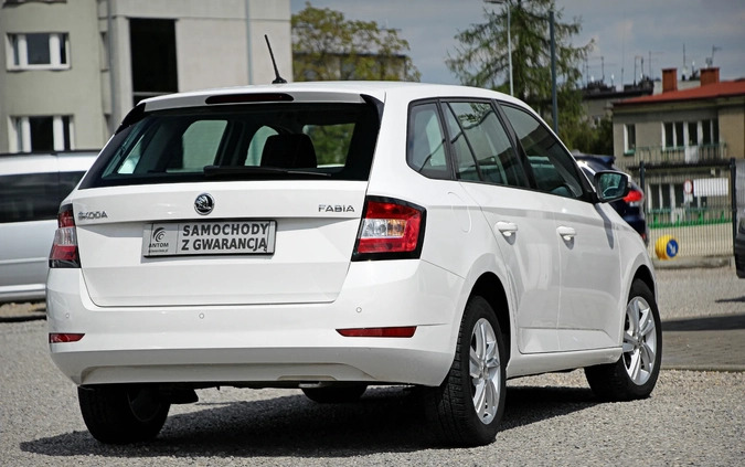 Skoda Fabia cena 36900 przebieg: 128000, rok produkcji 2019 z Świętochłowice małe 631